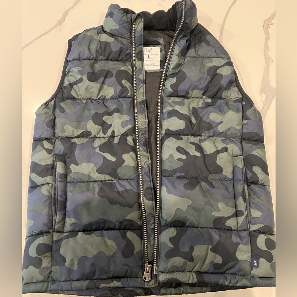 Boys Gap puffer vest